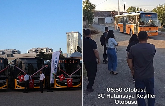 Malatya'da Ulaşım Krizi: Yeni Otobüsler Gösteride, Eski Otobüsler Yolda Kaldı
