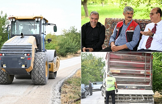 Malatya'da ulaşımı rahatlatacak çalışma! 15 kilometrelik güzergâh yenileniyor…