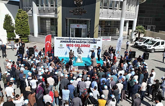 Malatya'da üreticilere 444 jeneratör ve 200 sıvat dağıtıldı