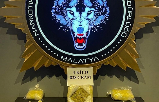 Malatya'da uyuşturucu operasyonu