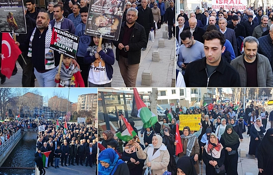 Malatya'dan Dünyaya Mesaj: 'Zulme Sessiz Kalmayacağız'