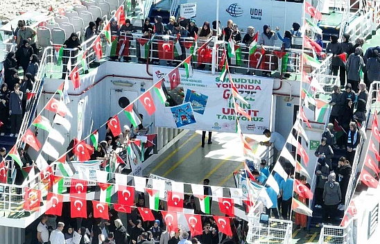 Malatya'dan Gazze'ye anlamlı destek