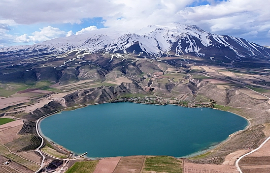Malatya'dan gidip Süphan Dağı'nı fotoğrafladı