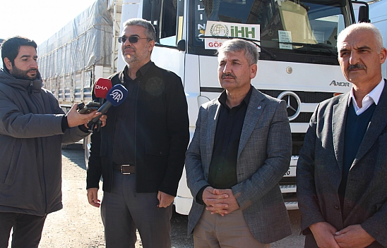 Malatya'dan Suriye'ye Kardeşlik Eli: Tırlar Yola Çıktı…