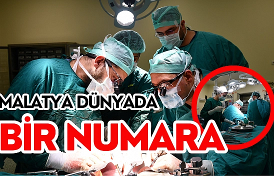 Malatya dünyada bir numara