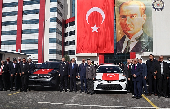 Malatya Emniyeti'nin filosuna 16 yeni hizmet aracı katıldı