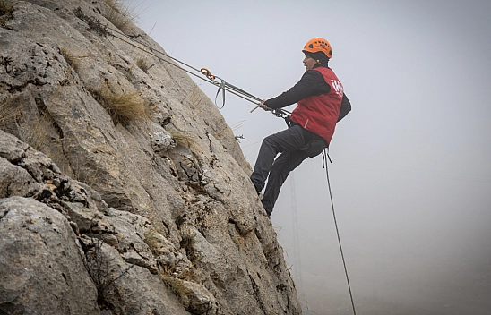 Malatya İHH ekibi afete hazırlık kapsamında eğitim yaptı