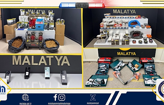 Malatya'da Kaçakçılığa Büyük Darbe!