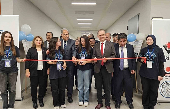 Malatya'da Fen Lisesinden ilk bilim fuarı heyecanı