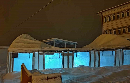 Malatya'da Çadır Mescit Çöktü: Cemaat Mağdur!