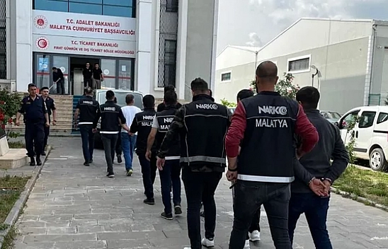 Malatya'nın bir haftalık asayiş tablosu açıklandı: Uyuşturucu dikkat çekti...