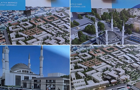 Malatya'nın Kalbi Yeniden Atıyor: Cami ve Çarşı Projesi'nin Görselleri Ortaya Çıktı!