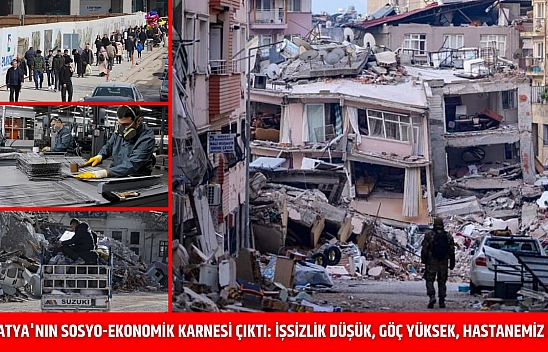 Malatya'nın Sosyo-Ekonomik Karnesi Çıktı: İşsizlik Düşük, Göç Yüksek, Hastanemiz Çok