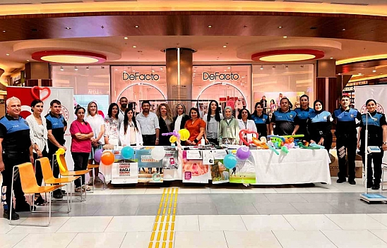 Malatya Park AVM'de sağlık etkinliği