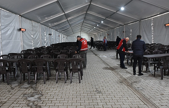 Malatya'da İftar Çadırları Kuruldu