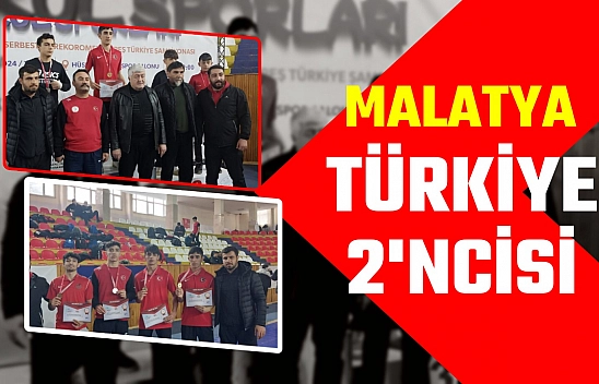 Malatya Türkiye 2'ncisi