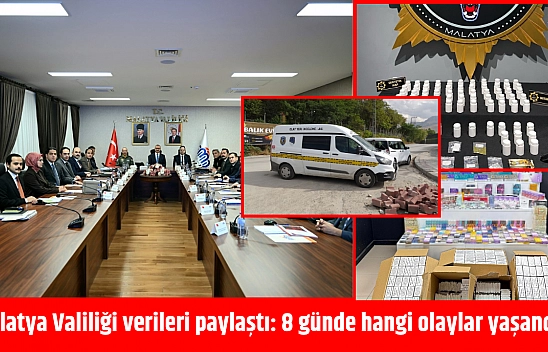 Malatya Valiliği açıkladı: Günlük 62 olay çıkıyor!