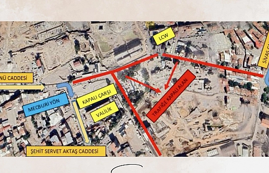 Malatya Valiliği uyardı: Çarşı merkezi trafiğe kapatılacak