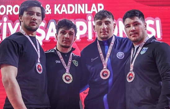 Malatyalı Güreşçilerden Madalya Yağmuru…!
