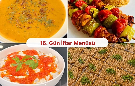 Malatyalı hanımlar için 16. gün iftar menüsü hazır!
