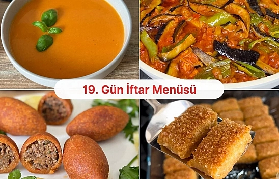 Malatyalı hanımlar için 19. gün iftar menüsü hazır!