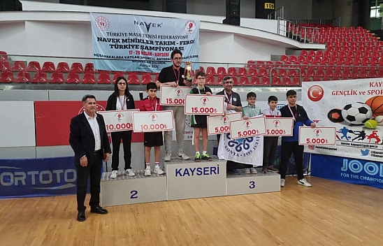 Malatyalı minik raket Türkiye'yi salladı! Hedef, Balkan şampiyonluğu….