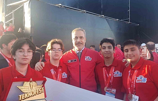 Malatyalı öğrenciler Teknofest'te şampiyon oldular