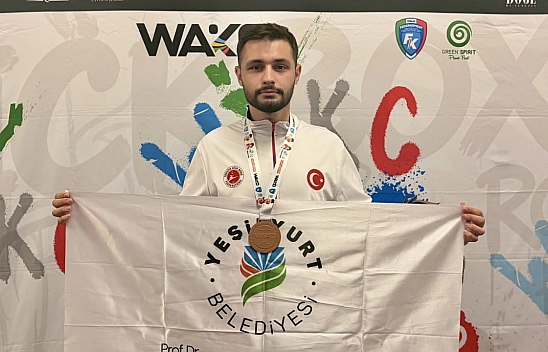 Malatyalı sporcu dünya üçüncüsü