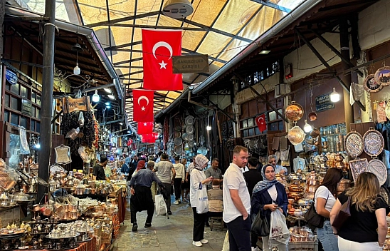Malatyalılar Gaziantep'teki Bakırcılar Çarşısı'na hayran kaldı