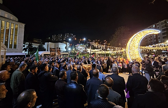 Malatyalılar Gazze için sokağa indi