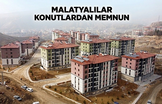 Malatyalılar Konutlardan Memnun