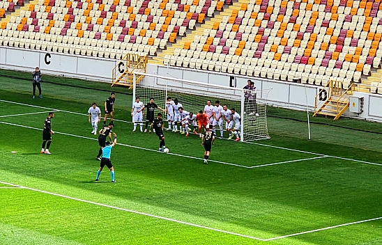 Malatyaspor'a yazık oldu Futbol iyi, sonuç kötü