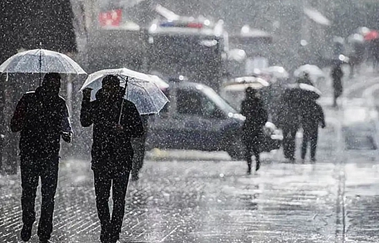 Meteoroloji'den 10 il için kuvvetli yağış uyarısı