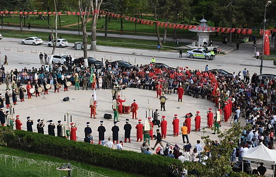 Milli Savunma Bakanlığı Mehteran Birliği, Malatya'da konser verdi