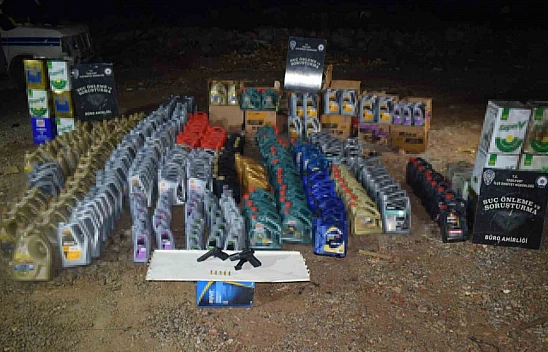 Malatya'da Hırsızlar, 325 Bidon Yağla Polis Takibine Takıldı