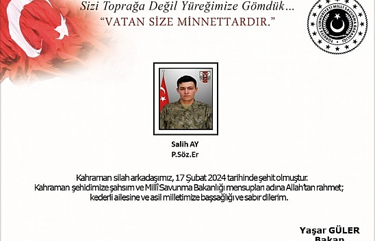 Pençe-Kilit'te acı haber