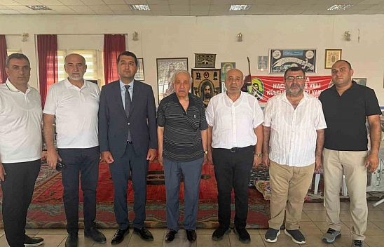 MTSO Başkan Adayı Boyraz, Meşeli'yi ziyaret etti