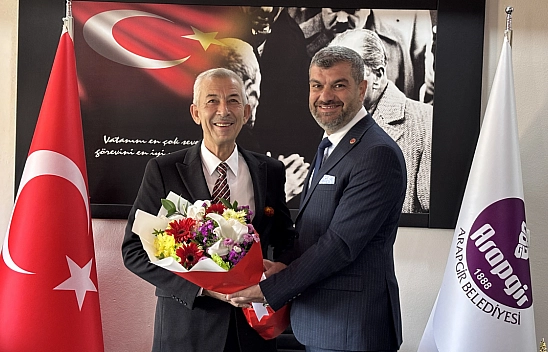 Muhtarlar Başkan Cömertoğlu'nu ziyaret etti
