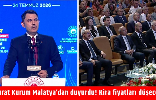 Murat Kurum Malatya'dan duyurdu! Kira fiyatları düşecek
