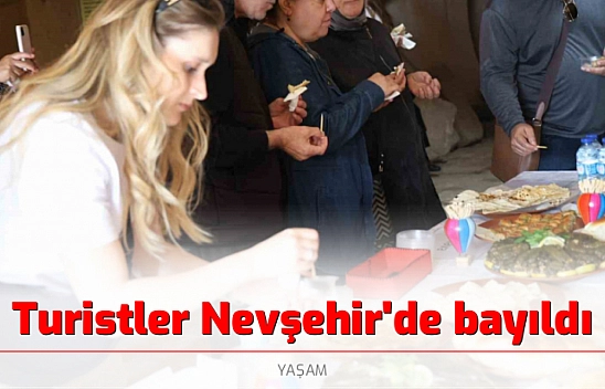 Turistler Nevşehir'de bayıldı