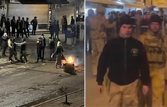 O şehirde asker sokağa indi!