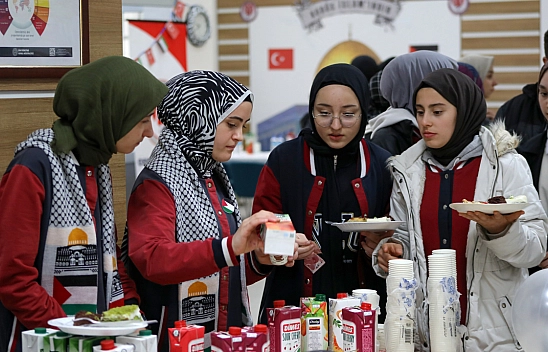 Öğrencilerden Gazze'ye yardım!