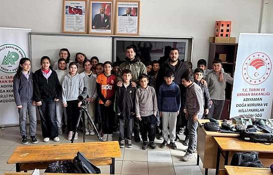 Öğrencilere doğa koruma eğitimi verildi