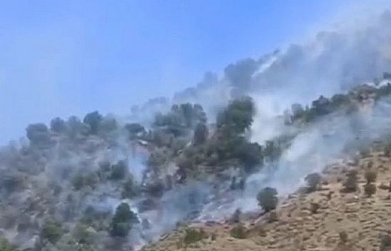 Örtü Yangını Korkuttu!