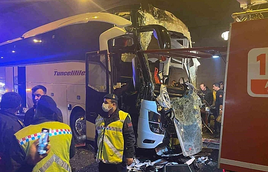 Osmaniye'de otobüs kazası: çok sayıda yaralı