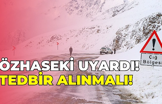 Özhaseki uyardı! Tedbir alınmalı!
