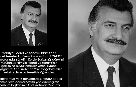 Sadıkoğlu'ndan Abdurrahman Yavuz için taziye mesajı