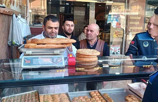 Fırınlara gramaj denetimi