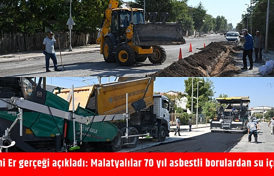 Sami Er gerçeği açıkladı: Malatyalılar 70 yıl asbestli borulardan su içmiş
