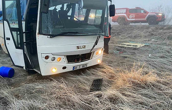 Malatya'da Feci Kaza: 1 Ölü, 16 Yaralı